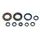 Set tesnil motorja za olje (Engine Oil Seals Kit) ATHENA P400220400127/1