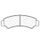 Zavorne obloge CL BRAKES 1261 ATV1