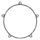 Tesnilo sklopke (Clutch cover gasket) WINDEROSA 817498 outer side