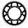 Rear ALU sprocket SUPERSPROX RAL-990:50-BLK črna 50T, 520