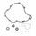 Water pump gasket kit ATHENA P400270475026