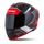 Integralna čelada CASSIDA AERO DROME black pearl/ red/white/ grey M