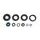 Set tesnil motorja za olje (Engine Oil Seals Kit) ATHENA P400485400118