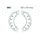 Brake shoe set EBC 951