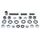 Servisni set za povezovalne člene nihajne roke (vage) All Balls Racing 27-1192