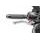 Brake lever without adapter PUIG 180PR kratka (short) silver/red
