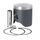 Complete piston VERTEX 24616A Cylinder 66,4, piston 66,33 mm