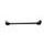 Bar and two-screw clamp kit for handlebar ACCOSSATO A9N diameter 22 mm, lenght 257 mm črna