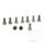 Cap head bolts JMT DIN 912 A2 M5X0.8 10 mm 10 pieces