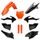 Set plastik POLISPORT 91457 Orange KTM 16/black
