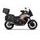Set of SHAD TERRA TR40 adventure saddlebags and SHAD TERRA aluminium top case TR55 PURE BLACK, including mounting kit SHAD KTM 1200 SUPER ADVENTURE S/R