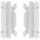 Radiator louvers POLISPORT 8466100001 Bela