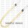 Throttle cables (pair) Venhill H02-4-060-YE featherlight yellow