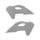 Radiator Scoops POLISPORT 8477700004 Grey Husky OE