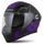 Integralna čelada CASSIDA Orbit Multivers black matt,purple,gray,white 2XL