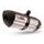 Dušilec (lonec) MIVV SUONO S.054.L7 Stainless Steel / Carbon cap