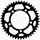 Rear ALU sprocket SUPERSPROX RAL-7:44-BLK črna 44T, 525