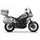 Komplet aluminijastih kovčkov z nosilci in ploščo SHAD TERRA, 48L zadnji kovček in 36L/47L stranski kovčki SHAD Moto Morini X-Cape 649