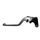 Clutch Lever ACCOSSATO ESS035 fixed CNC-worked aluminium, silver