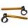 Lifted clip-on ACCOSSATO CP008 +10 mm 10 degrees inclination, black