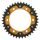 Zadnji verižnik (zobnik) SUPERSPROX STEALTH RST-499:38-GLD zlata 38T, 530