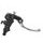 Radial brake master cylinder ACCOSSATO PC011 19 x 19 with folding lever,silver