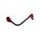 Lever guard ACCOSSATO DE006 with black hose and joint right, carbon