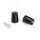 Bar ends PUIG SPORT 21008N črna