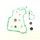 Water pump gasket kit ATHENA P400210475003 with bearings