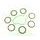 Friction plates kit with clutch cover gasket ATHENA P40230028