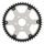 Zadnji verižnik (zobnik) SUPERSPROX STEALTH RST-7080:50-SLV srebrna
