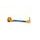 Lever guard ACCOSSATO DE001 with blue hose and joint right, aluminium