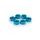 Nuts PUIG ANODIZED 0764A moder M6 (6pcs)