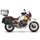 Complete set of SHAD TERRA TR40 adventure saddlebags and SHAD TERRA aluminium 48L topcase, including mounting kit SHAD MOTO GUZZI V 85 TT