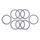 Steel clutch plates kit ATHENA P40240016