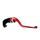 Ročica zavore ACCOSSATO EDF022 fixed CNC-worked aluminium, red