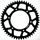 Rear ALU sprocket SUPERSPROX RAL-990:51-BLK črna 51T, 520