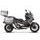 Komplet aluminijastih kovčkov z nosilci in ploščo SHAD TERRA, 37L zadnji kovček in 47L stranski kovčki SHAD HONDA X-ADV 750
