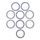 Steel clutch plates kit ATHENA P40240012
