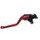 Clutch Lever ACCOSSATO ESS031 fixed CNC-worked aluminium, red