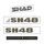 Stickers SHAD D1B482ETR za SH48
