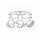 Rubber set SHAD D1B361GOR for SH35 and SH36