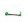 Lever guard ACCOSSATO DE001 with red hose and joint right, aluminium