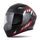 Integralna čelada CASSIDA Orbit Strix red, gray, white, black XS