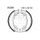 Brake shoe set EBC H330 includings springs
