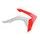Radiator scoops POLISPORT 8417100001 (par) red CR 04/white