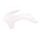 Radiator scoops POLISPORT 8417400002 (par) bela