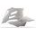 Radiator scoops POLISPORT 8426400002 (par) bela
