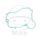 Tesnilo sklopke (Clutch cover gasket) ATHENA S410105149002