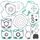 Complete Gasket Kit with Oil Seals WINDEROSA 811327